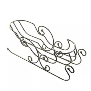 Vintage Brass Sleigh Decor